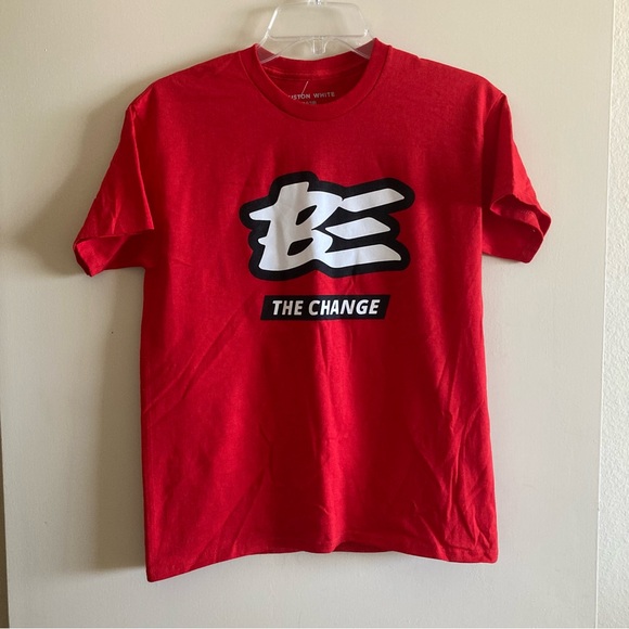 Houston White T-Shirt Short Sleeve | NWT | Size L 14/16 - Picture 2 of 6